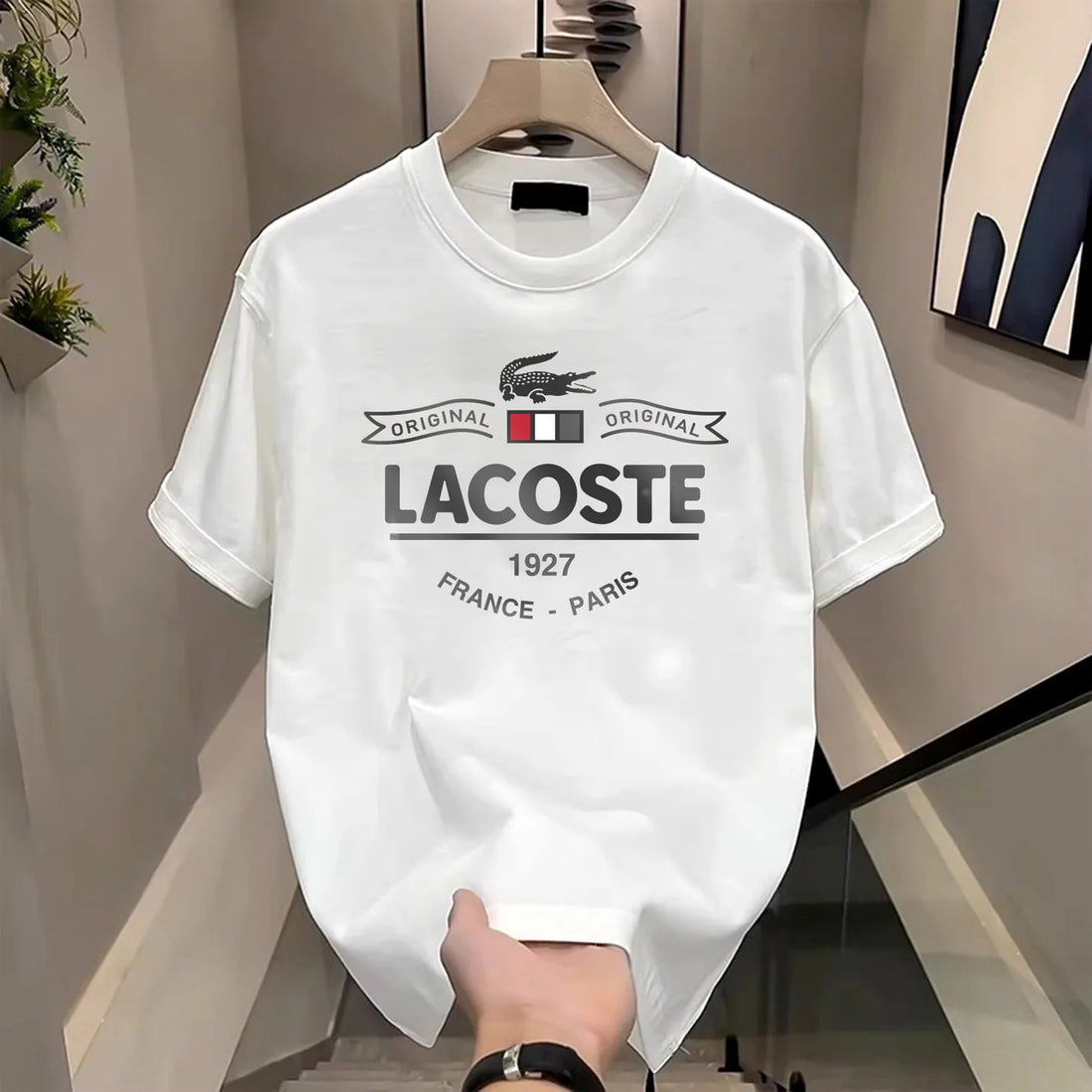 Men's Solid Round Neck T-Shirt
